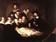 REMBRANDT Harmenszoon van Rijn The Anatomy Lecture of Dr. Nicolaes Tulp SE oil painting picture wholesale